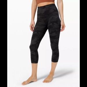 Lululemon Wunder Under High Rise Crop 21”